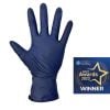 Metal Detectable Nitrile Gloves - 4 Mil Blue Disposable (Box of 100) - AS LOW AS $8.08 PER BOX