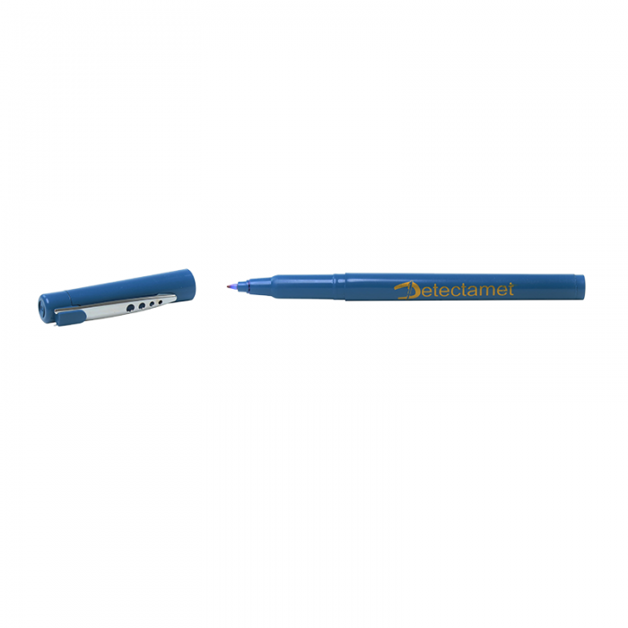 Metal Detectable Permanent Fine Markers - with Metal Clip