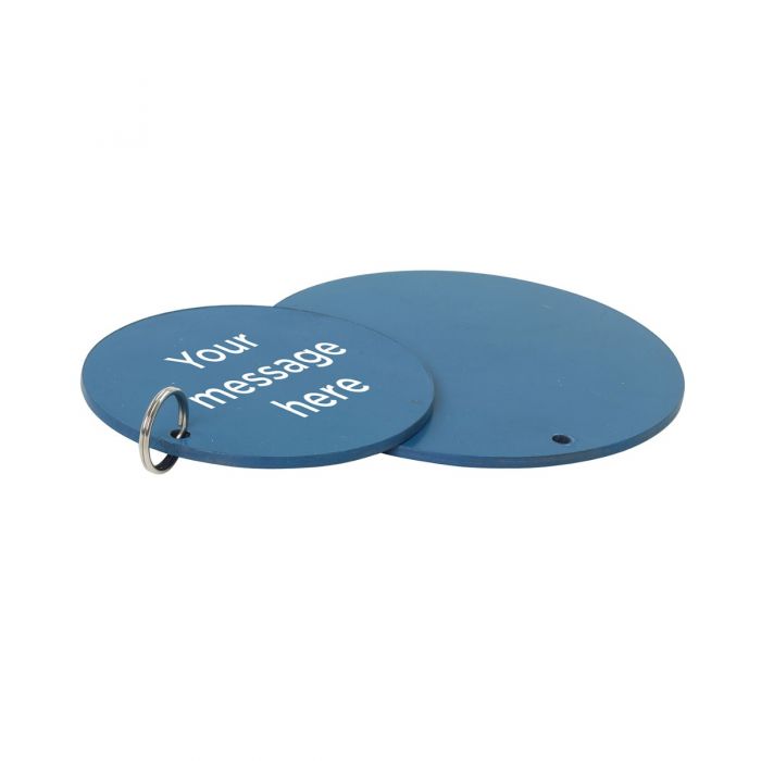 Metal Detectable Circular Identification Tags