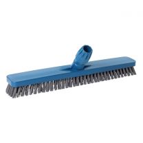Fully Metal Detectable Long Handled Hand Brush with Medium