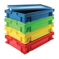 Detectamet Detectable Stackable Trays - Tray Only, Yellow