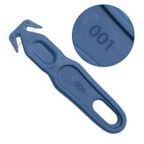 Sequentially Numbered Metal Detectable 'T'-shaped Safety Knives (SK130) (Pack of 10)