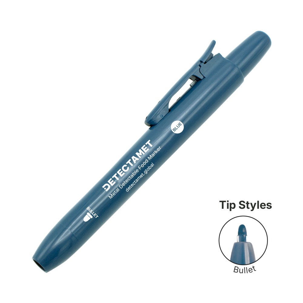 Detectable Retractable Food and Meat Markers | Metal Detectable