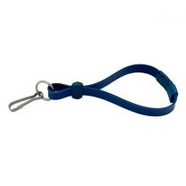 Fully metal detectable wrist strap. Perfect for securing items to your wrist thanks to the split ring and clip