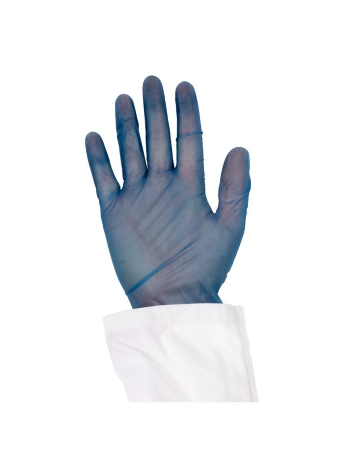 Metal Detectable Disposable Vinyl Gloves AS LOW AS PER BOX